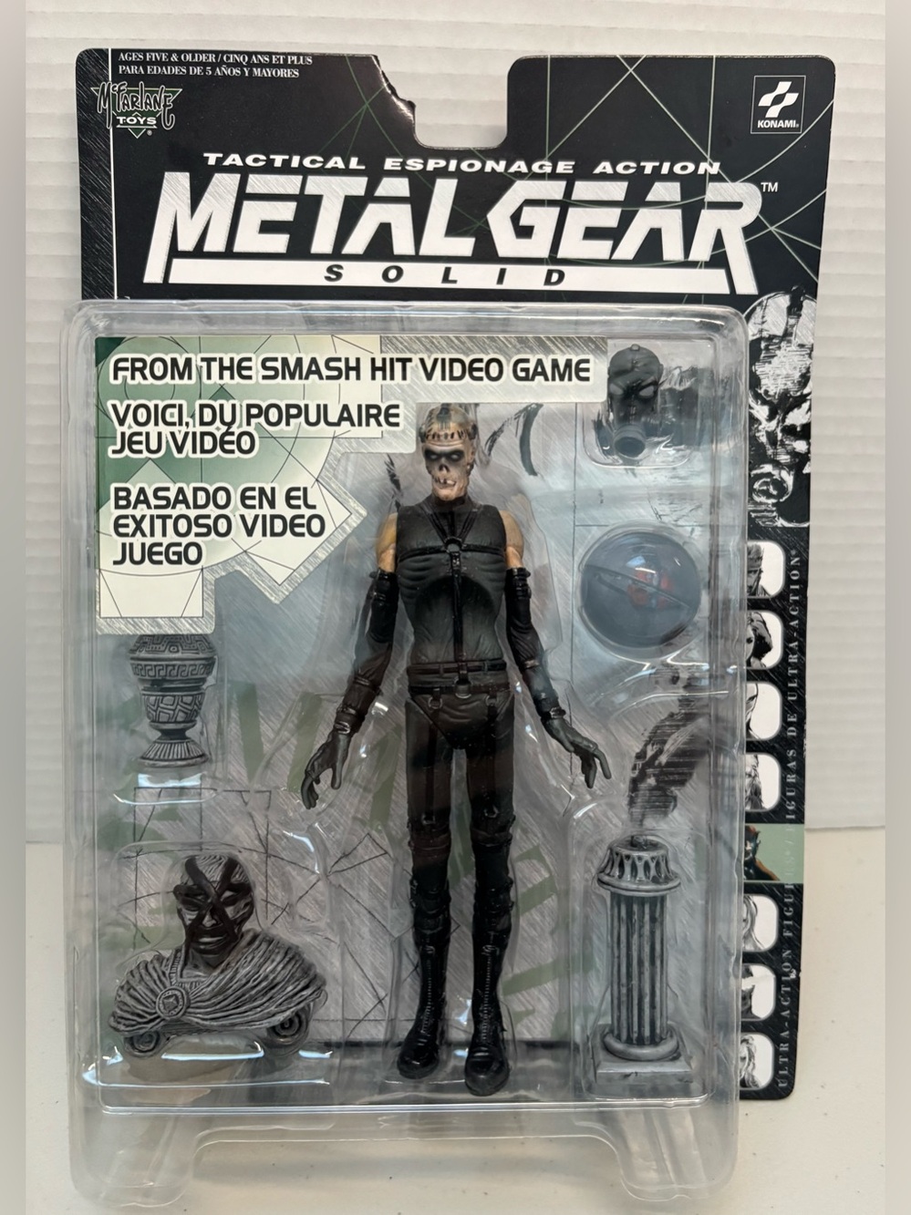 1998 McFarlane Toys Espionage Action Metal Gear Solid "Psycho Mantis"